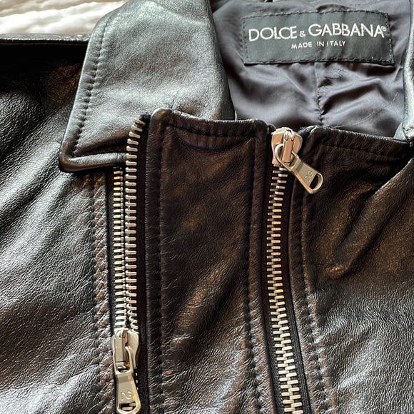 Dolce & Gabbana 100% leather jacket - Picture 8 of 13
